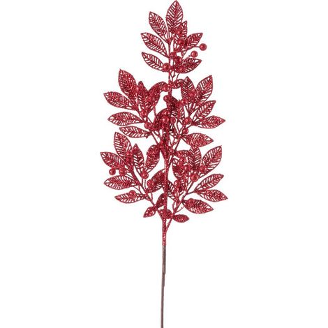 Rametto decorativo "Melanie" in plastica per interni ed esterni h 70 cm -Champagne (1/2)