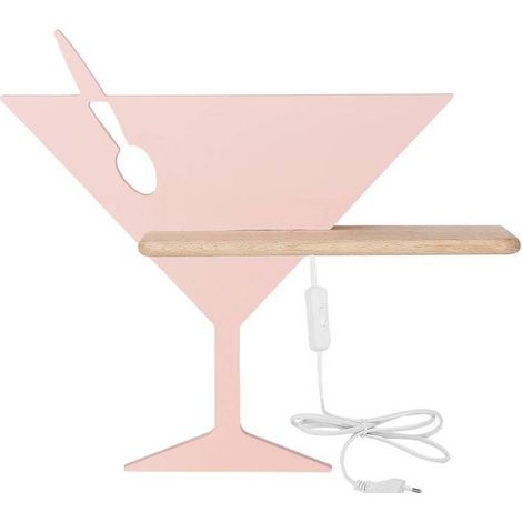 Applique Candellux Piccolo rosa/legno LED 4W 4000K IP20 (1/3)