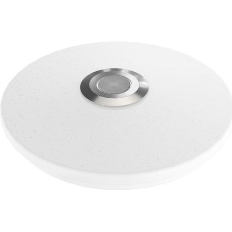 Plafonnier simple intelligent avec télécommande Bluetooth et application, lumière colorée — (LED, blanc chaud à RGB) (1/5)