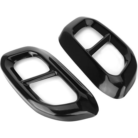 Ensemble de garnitures d'échappement en acier inoxydable 2 pièces à 4 sorties pour Mercedes-Benz GLC, GLE, GLS, W167, X253, X167 2020 (1/5)