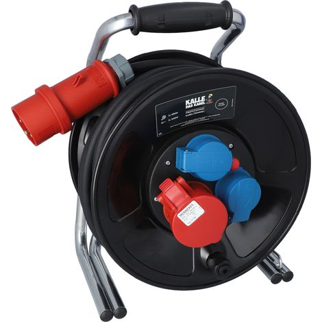 Kalle Kabeltrommel Professional CEE 400V 16A 1,5mm² IP44 25 Meter