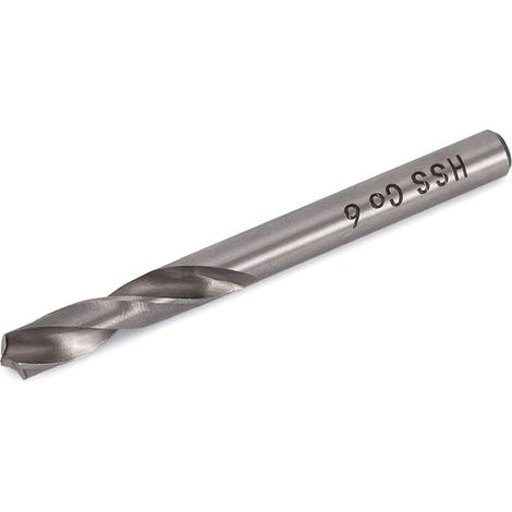 Lot de 2 Forets à Souder par Point, Foret à Dépointer HSS Co M6&M8, Ensemble Outil de Forage de Soudage en Acier à Grande Vitesse et Cobalt pour Travail de Carrosserie (1/4)
