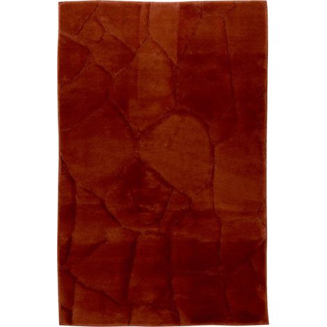 Tapis Imitation Fourrure "Onina" 60x90cm Ambre