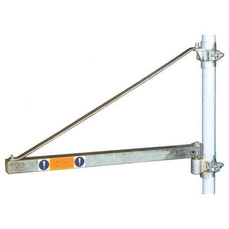 Potence tournante MF60/75 pour treuil MB 600kg Stockman (1/4)