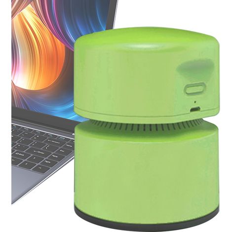 Générique Aspirateur de Bureau Puissante sans Fil Rechargeable Aspirateur de Bureau Portable Mini Pour Poussière Rognures Papier Poils D'Animaux Maison Appartement Bureau Clavier (1/5)