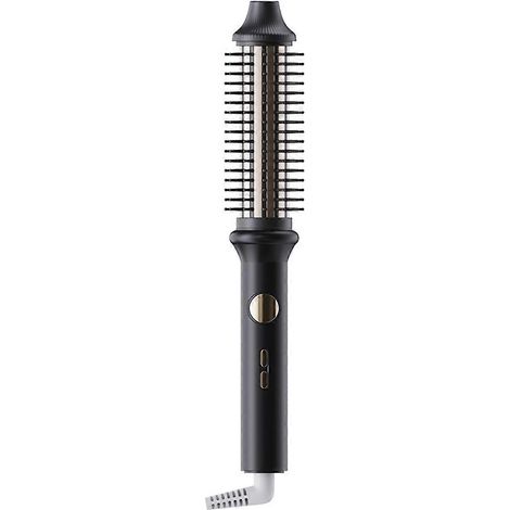 Brosse chauffante ionique ronde pour un brushing impeccable, fer à friser chauffant avec 10 réglages de température. (1/4)