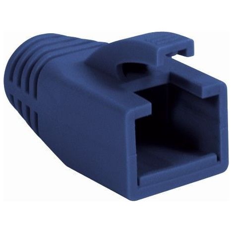 Intellinet Copriconnettore per Plug RJ45 Cat.6 8mm Blu (1/3)