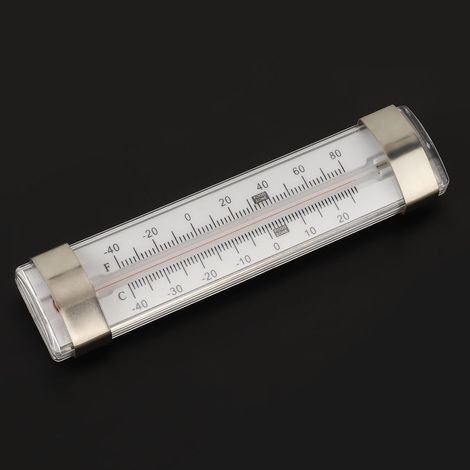 Mini-Haushalts-Küchen-Kühlschrankthermometer mit Fahrenheit-Celsius-Anzeige (13,3 cm Länge) (1/5)