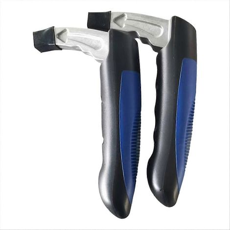 Ein- und Ausstiegshilfe für Senioren im Auto, blau, robust und tragbar. (1/5)