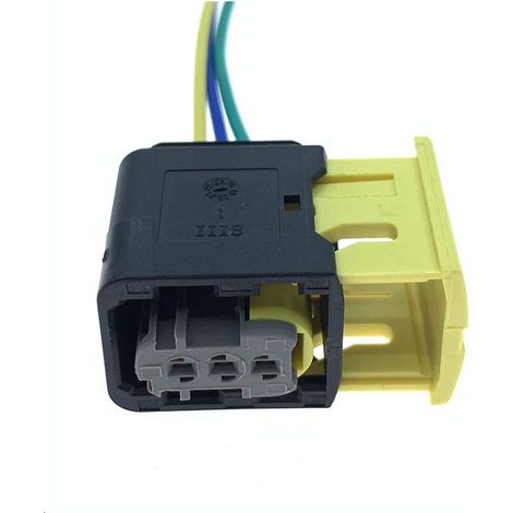 1-1703843-1/1-1418448-1 Applicable aux électrovannes Auman GTL/prises pneumatiques haut de gamme Tianlong 3 fils - fiche simple