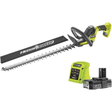 RYOBI Taille-haies 18V One+ - 1 batterie 2.0Ah - 1 chargeur - RY18HT55A-120 (1/10)