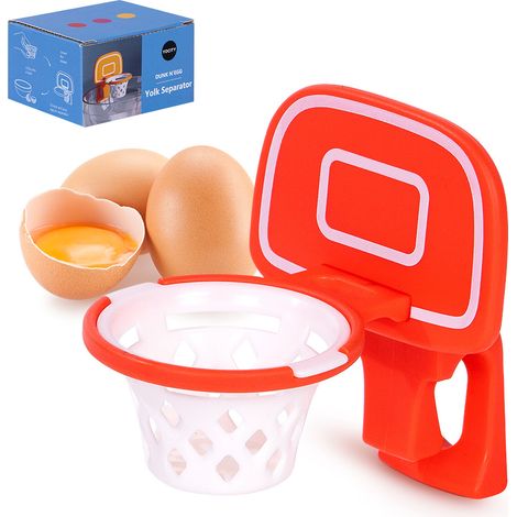 Estante de baloncesto, separador de proteínas de pollo, separador de huevos, divertido utensilio de cocina, extractor de utensilios de cocina, herramientas de cocina