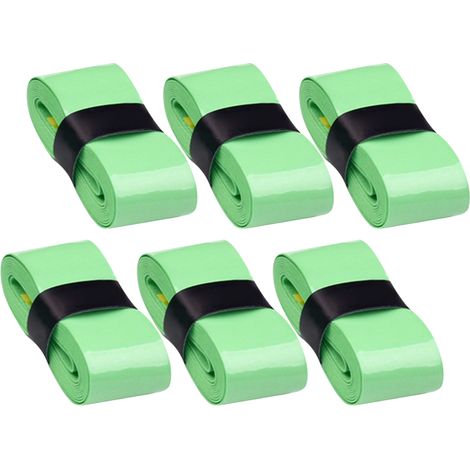 Cinta de agarre para raquetas de tenis - Precortada y de tacto seco - Overgrip para raquetas de tenis