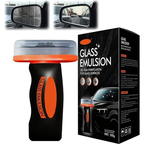 Nmes Nettoyant Vitre, Nmes Nettoyant Pare-Brise, Nims Pare Brise, élimine Les Traces De Film Gras Sur Les Vitres,Sans Traces,Application Facile Par Pulvérisation Sur Les Vitres De Voiture Et De Maison (1/5)