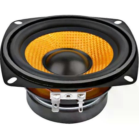 Haut-parleur portable audio 4 pouces 4 ohms 15 W avec caisson de basses intégré pour système audio professionnel DIY et système multimédia (1/4)