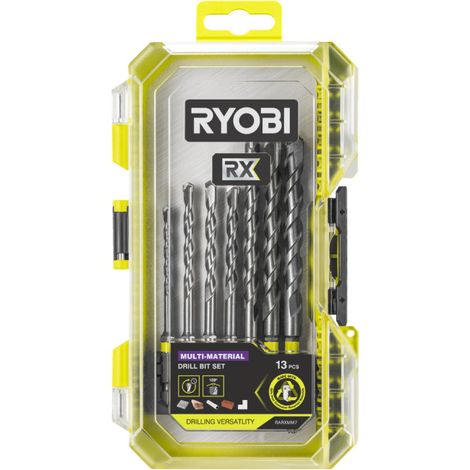 Set di 7 punte da trapano multimateriale RYOBI RX - da 4 a 10 mm - RARXMM7 (1/4)