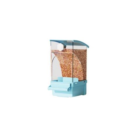 Cage feeder - Transparent treat dispenser, bird accessories (finches, parakeets, parrots, cockatiels, cockatoos) (1/5)