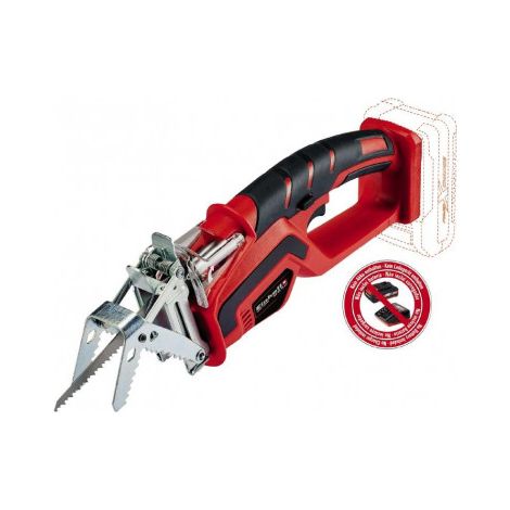 Einhell GE-GS 18 Li-Solo motosierra de poda roja inalámbrica (1/5)