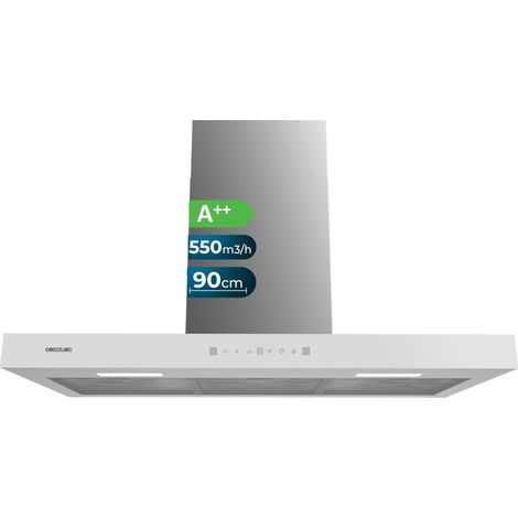 Cappa aspirante convenzionale Flux CM 602200 Inox B larga 60 cm, acciaio inox, potenza di aspirazione di 220 m3/h, motore da 70 W, classe B, controllo meccanico, 3 livelli di potenza e luce.