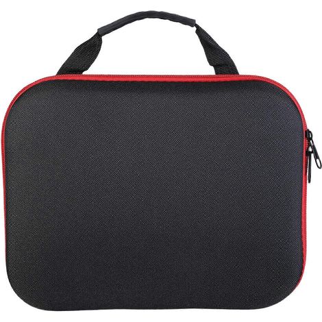 Sacoche de rangement pour perceuse électrique avec fermeture éclair, sac de rechange avec poignée (1/5)