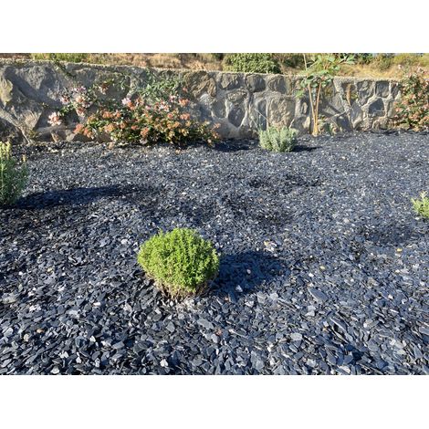 Grava negra de drenaje jardineras - Palet 50 sacos 20 kg / 6-40 mm (1/5)