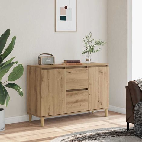 Sideboard Artisan-Eiche 102x35x70 cm Holzwerkstoff