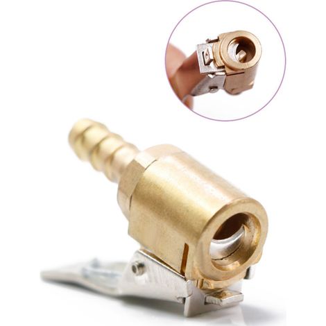 Raccord fileté pour pompe à air automatique, embout adaptateur résistant et durable pour véhicule (1/5)