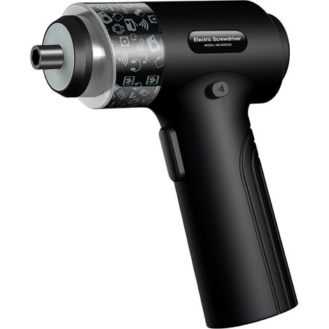Kit de tournevis électrique sans fil 32 en 1, visseuse rechargeable 7 vitesses réglables, écran tactile numérique, éclairage LED, marche avant/arrière, noir (1/5)