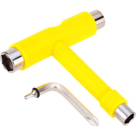 5-in-1-T-Schlüssel für Skateboards und Longboards
