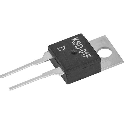 Interrupteur thermostatique normalement fermé JUC-31F/KSD-01F pour la régulation de température 40130℃D60℃ (1/5)