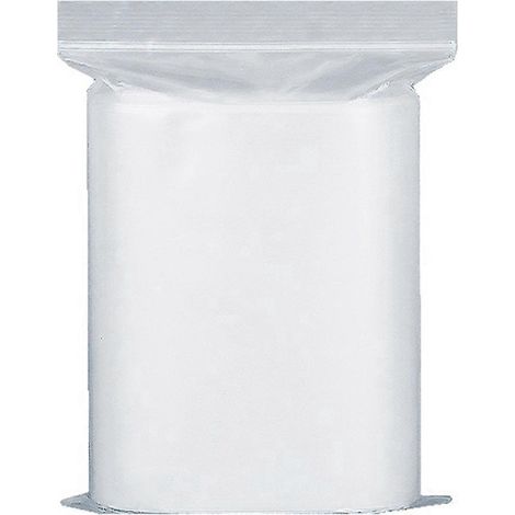 Sac PE auto-scellant transparent pour emballage alimentaire (1/5)