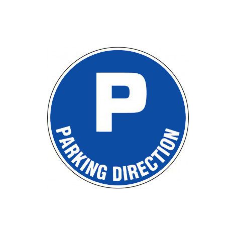 Panneau Parking direction - Rigide Ø450mm - 4080093