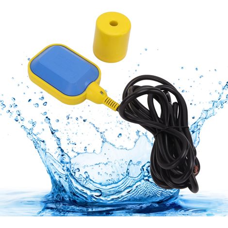Ej.Life 250 V Schwimmerschalter, Fluid Contractor Reiner Kupferdraht, verdickte Kabelmuffe, sichere Verwendung, Wassertank-Füllstandsregler für Tankpumpe (3m)
