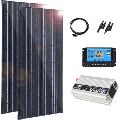 Panneau Solaire, Design Léger, Installation Facile, 300w x 1000w 220v (1/2)