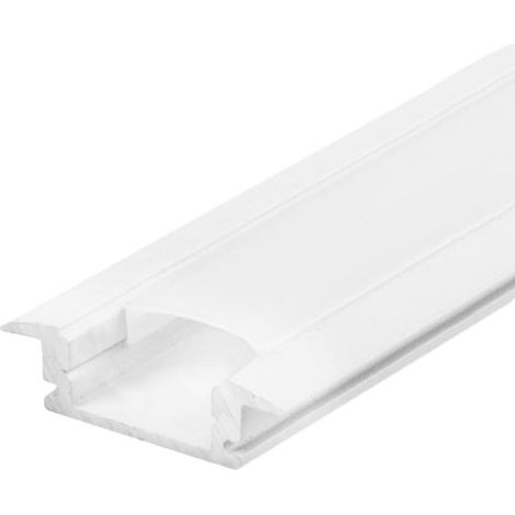 LED Strip Mounting Kit with Diffuser Aluminum 2000 24.77mm White Housing (1/5)
