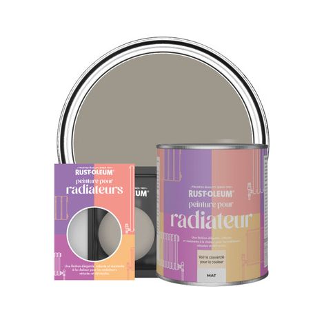 Peinture pour Radiateur, Finition Mate - Truffe (1/3)