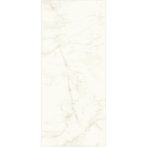 Carrelage effet Marbre Blanc Calacatta Celeste 278x120x0,6 cm Brillant Faventa - Mur intérieur (vendu par carton de 3,336 m²) - RO'MA CARRELAGE