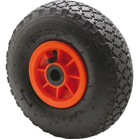 Ruote pneumatiche 83x260 mm Brixo per carrellini e trasportini