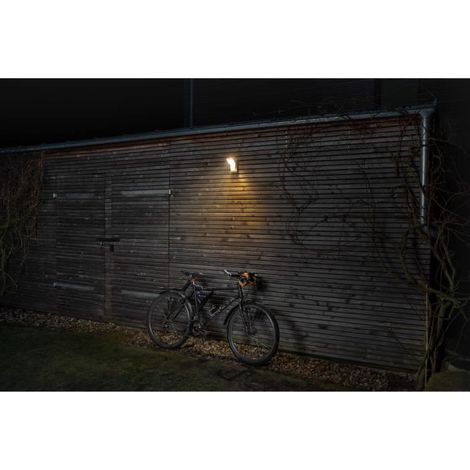 LEDVANCE ENDURA PRO LED SPOT + DÉTECTEURS DE MOUVEMENT & CRÉPUSCULAIRE PROJECTEUR EXTÉRIEUR GRIS FONCÉ 16 WATTS - 1500 LUM