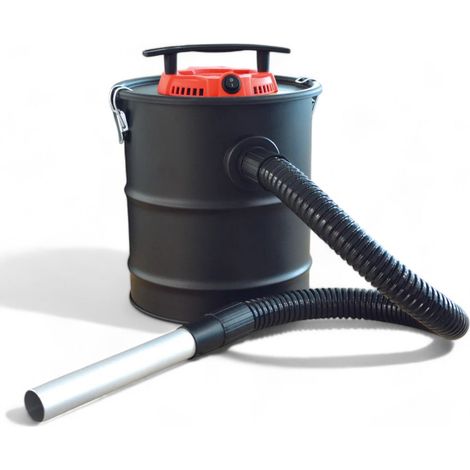 Aspiracenere elettrico 600w capacità 12 litri filtro HEPA fusto metallo verniciato cavo lungo 150 cm accessori inclusi (1/4)