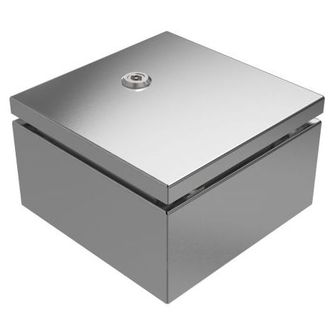 Coffret mural RS PRO en Acier inoxydable 304 Acier, IP66, IP69 ( Prix pour 1 )