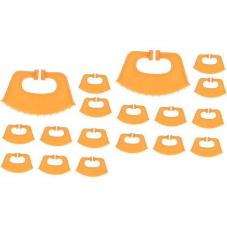 20pièces Outils De Sevrage Pour Veaux Plastique Pince à Nez Pour Bétail Accessoires Agricoles Pour Éleveurs De Bovins (1/5)
