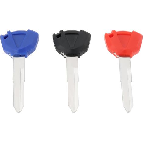 Store 3PCS Clés Vierges pour Moto Non Coupées Compatible avec Kawa-saki Z400 Z900 Z750 Z1000 2017-2020 Compatible avec Ninja ZX-6R ZX-7R ZX-9R ZX-10R ZX-12R ZX-14R Clé de Rechange (1/5)