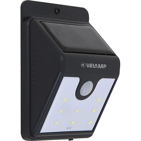 Applique Solare LED Luce Velamp Dory Bianca Naturale 4000 K 200 Lm