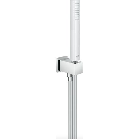 EUPHORIA CUBE NEW - Juego de soporte de pared y ducha de 1 chorro (26405000)