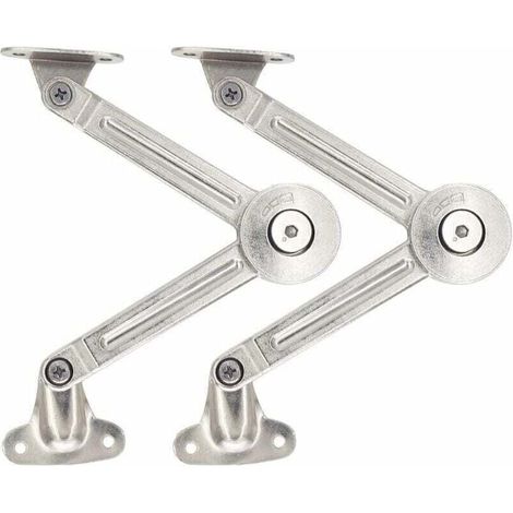 Lot de 2 supports d'amortisseur de porte de placard de cuisine (1/5)
