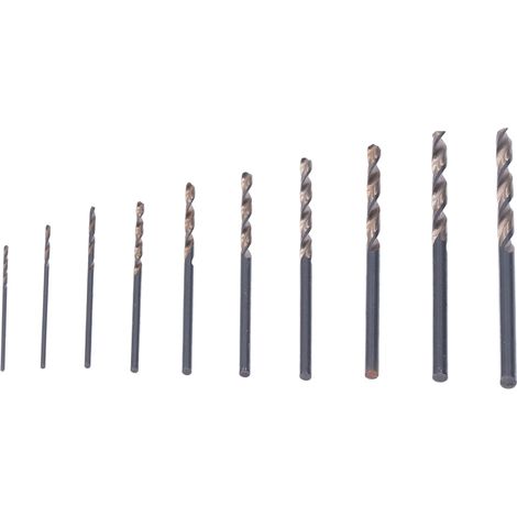 HSS-Bohrer-Set, Mini-Spiralbohrer, Schnitz- und Lochbohrer für Walnuss, Bienenwachs und Holz, 0,8–3,0 mm (1/5)