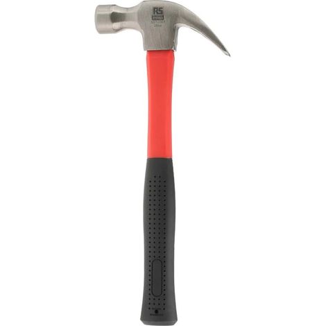 Marteau à panne fendue RS PRO, tête en Acier, 567g ( Prix pour 1 )