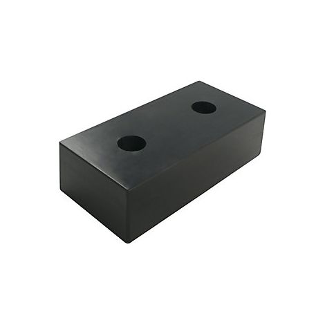 kaiserkraft  Paracolpi  gomma  nera  lungh x largh x alt 500
