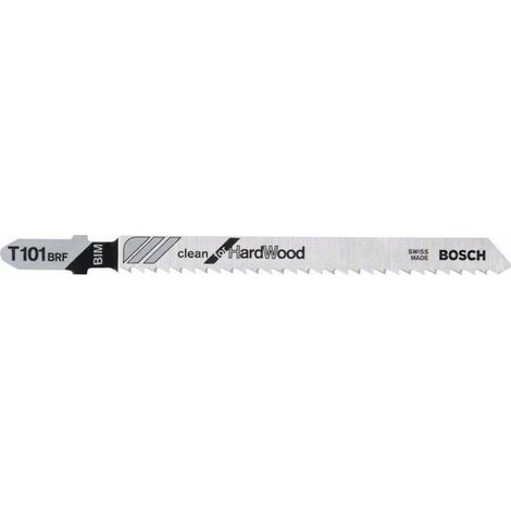 Bosch PRO Hardwood clean reverse T101BRF hoja de sierra de calar 100 mm 3 pzas. - 2608636227